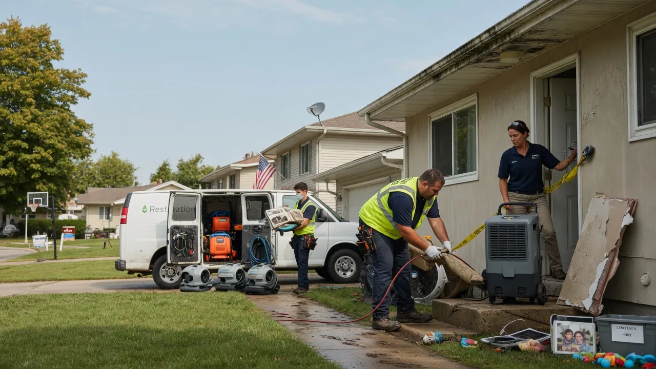 Water Damage Restoration in Bowersville, OH near me